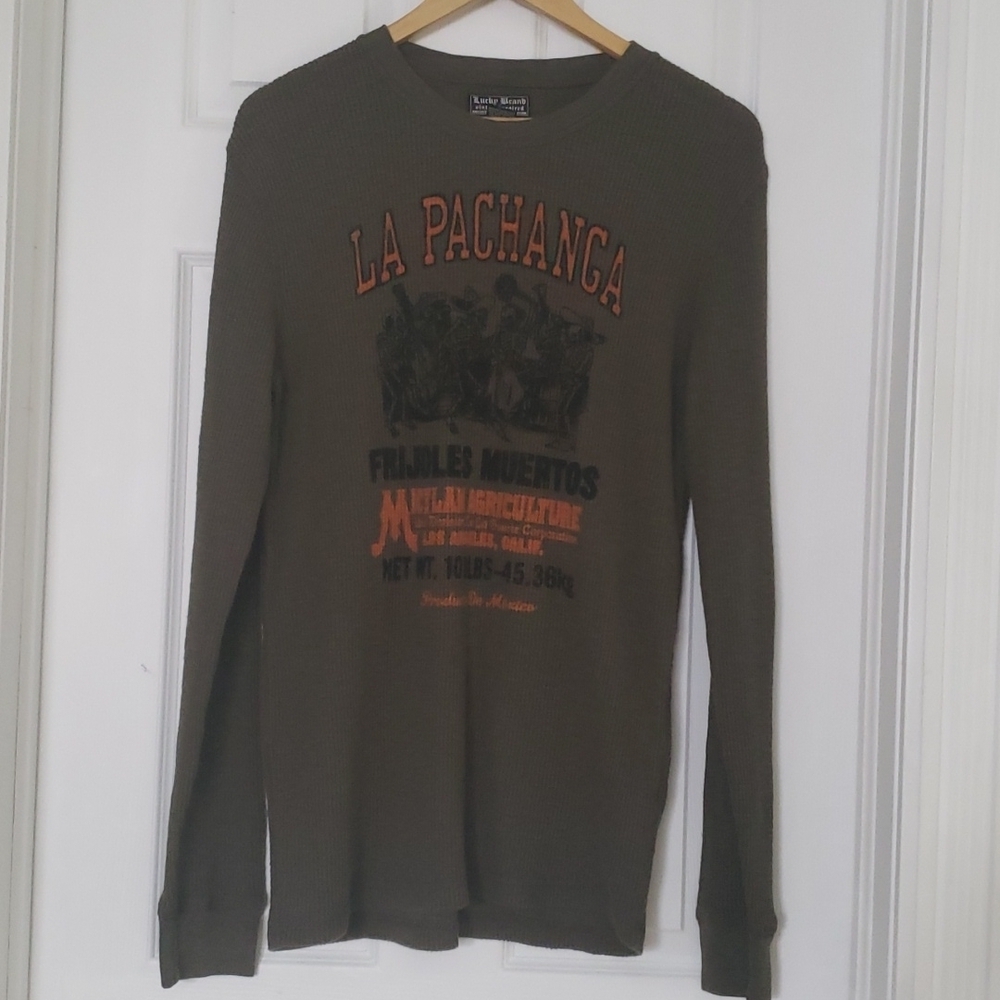 Lucky Brand Vintage Inspired Weave Longsleeve